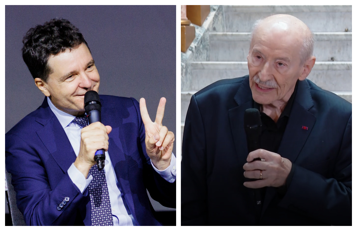 Nicuşor Dan l-a premiat pe marele actor Victor Rebengiuc: „Noi, românii, avem boala de a transforma multe lucruri vii în șabloane”