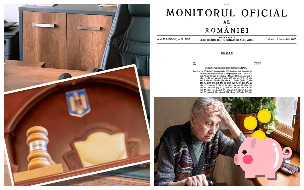 DOCUMENT. Motivarea CCR a apărut în Monitorul Oficial, cum se schimbă plata pensiilor private pentru români