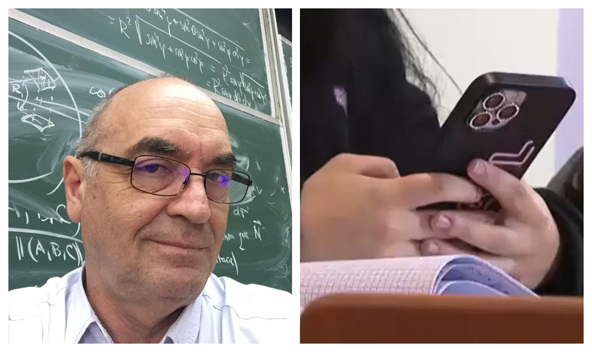 Profesor de matematică:”E o mare prostie să interzici telefonul la școală”