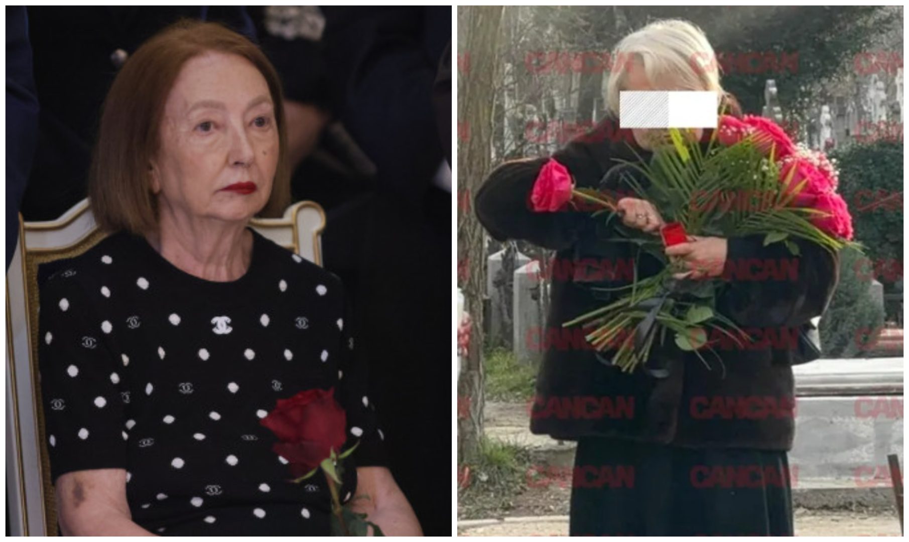 Primele imagini cu nepoata fostei ministre Rodica Stănoiu. Gestul pe care l-a făcut la cimitir