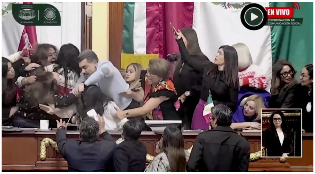 Scene șocante în Parlament. Deputații s-au păruit în direct, chiar în sala de plen. De la ce a pornit conflictul VIDEO