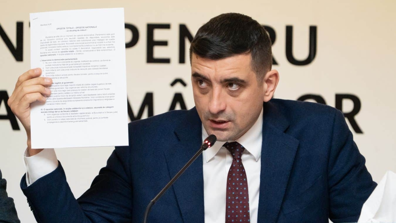 AUR își prezintă noul obiectiv politic: alegerile anticipate. George Simion anunță confruntarea directă cu guvernul Ilie Bolojan prin manifestul „Opoziţie totală – opoziţie naţională” DOCUMENT