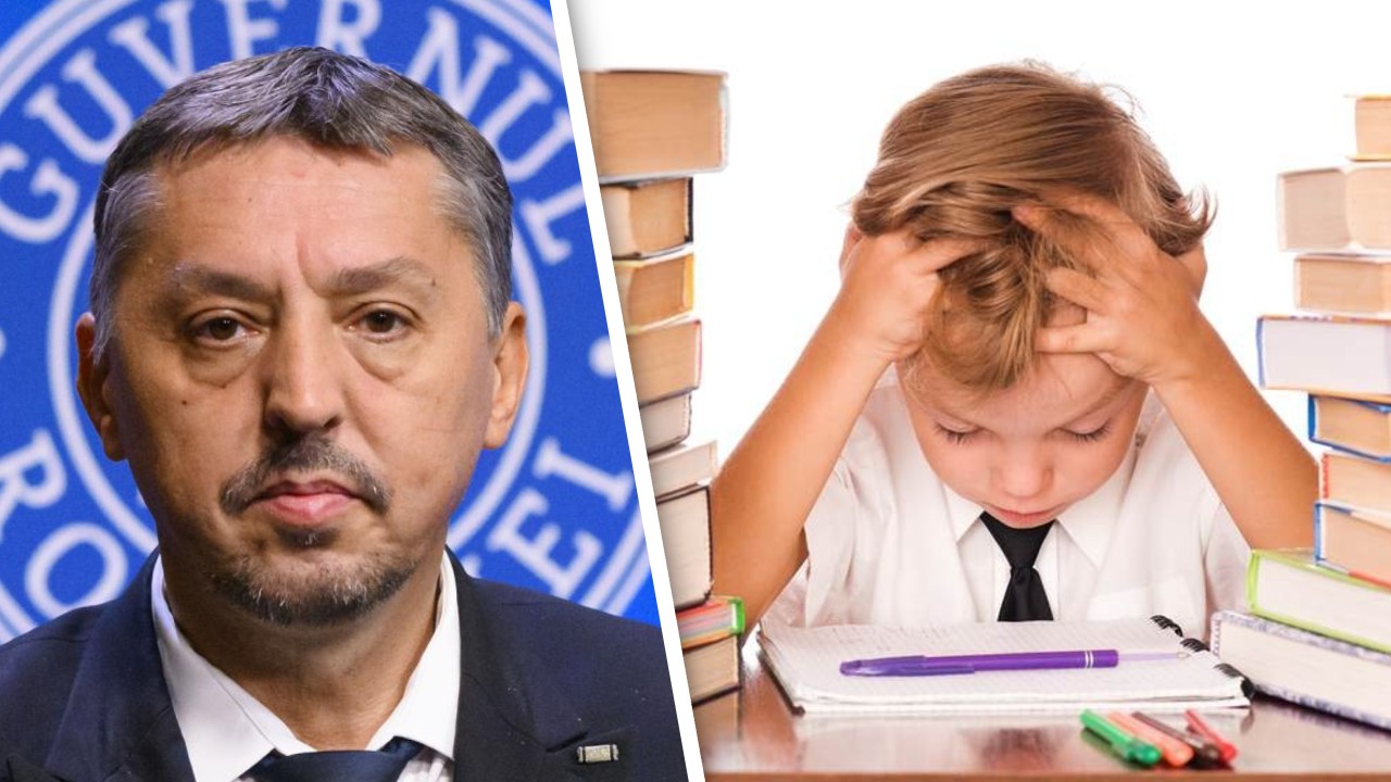 Ministrul Educației Daniel David a semnat ordinul! Elevii vor primi mai puține teme pentru acasă, profesorii sunt revoltați