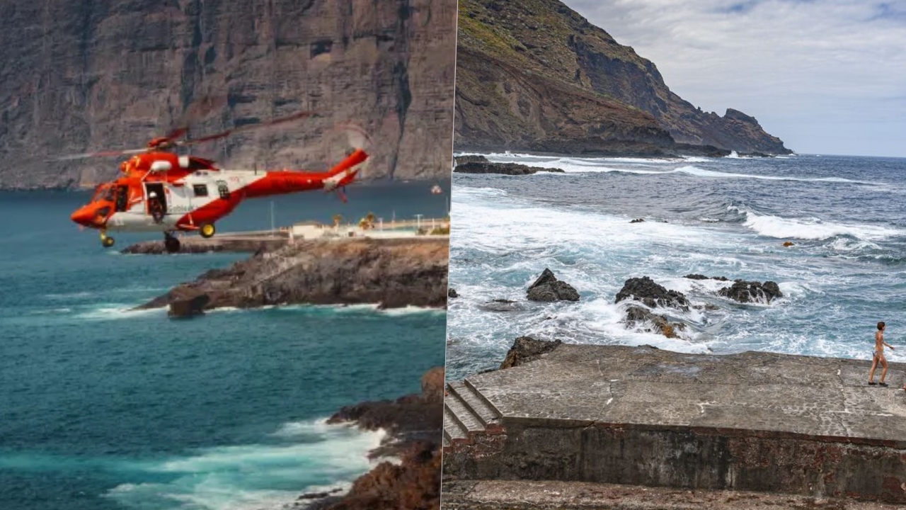 MAE, comunicat oficial după tragedia din Tenerife: 2 români, printre morți. Aceștia au fost luați de valul uriaș și trași în Ocean