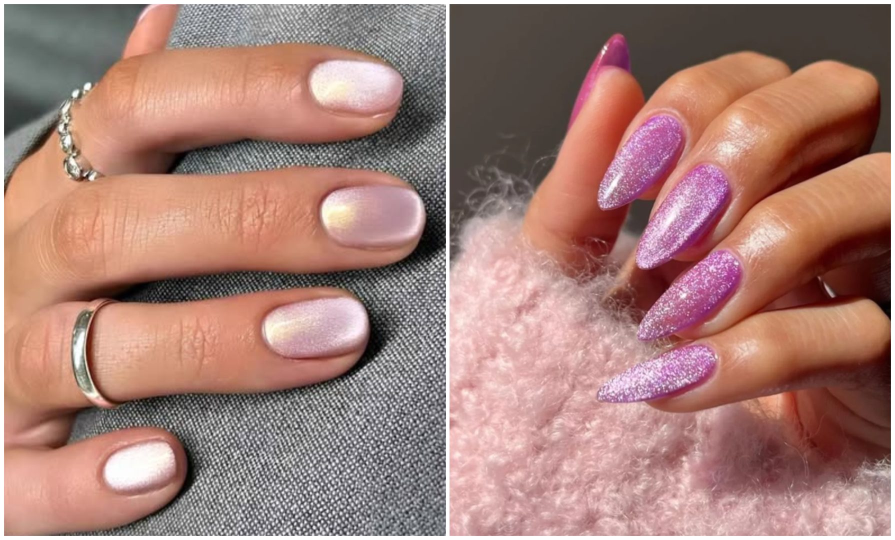 Unghiile cu efect de catifea, la modă în sezonul rece: „Capătă nuanțe schimbătoare, delicate și sofisticate”