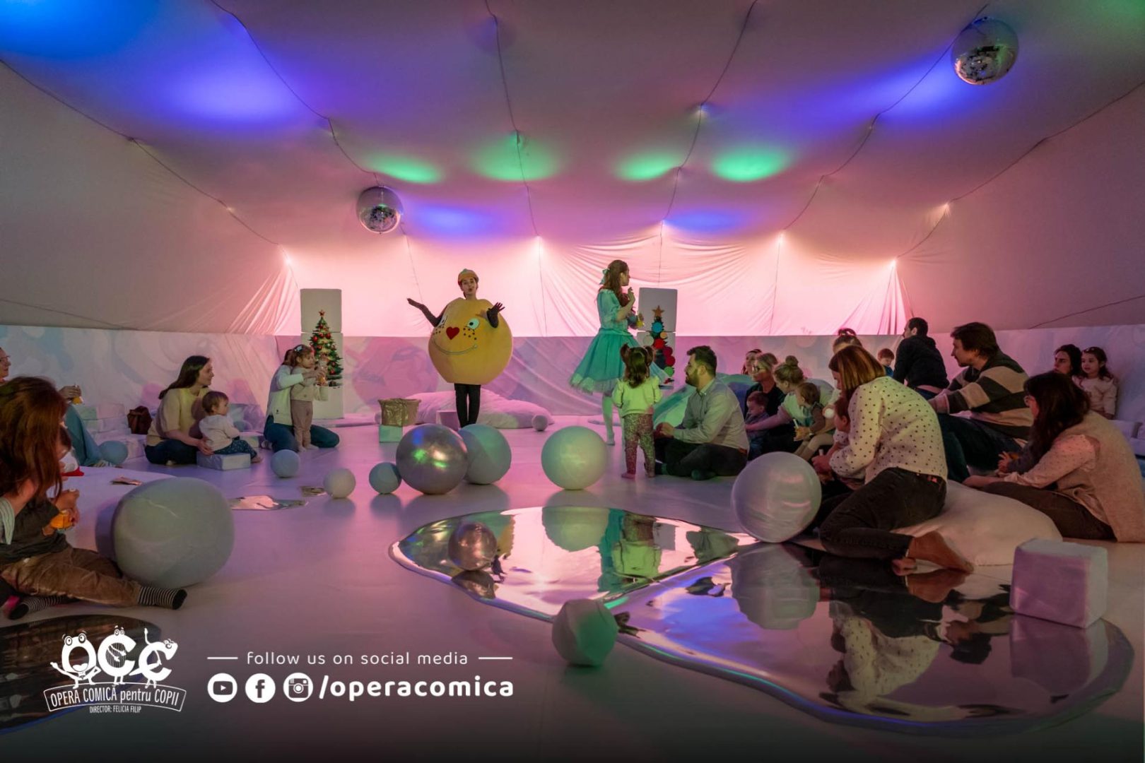 Cultura începe din prima zi de viață! Parteneriatul între Opera Comică pentru Copii și ASSMB oferă bebelușilor acces gratuit la primul lor spectacol, prin intermediul „OCC Golden Ticket”