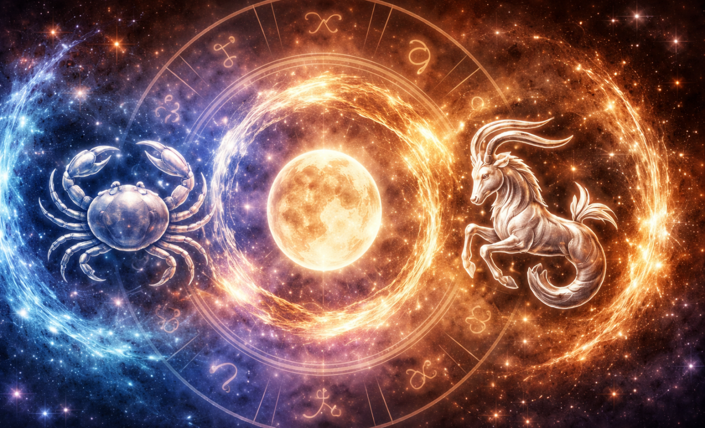 Axa destinului se activează! Cum rescriu karma Racul și Capricornul până în iulie în 2026