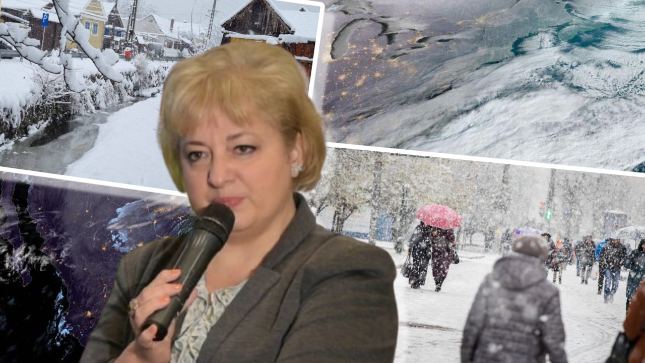 EXCLUSIV Vortexul polar schimbă vremea în februarie. Florinela Georgescu (ANM): „Reapar ninsorile la munte şi perioadele de ger”