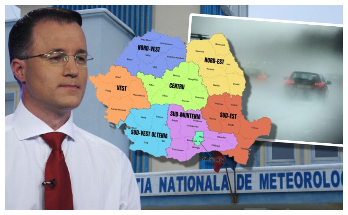 Ninge ca-n poveşti! Se circulă în condiţii de iarnă pe mai multe autostrăzi şi drumuri naţionale