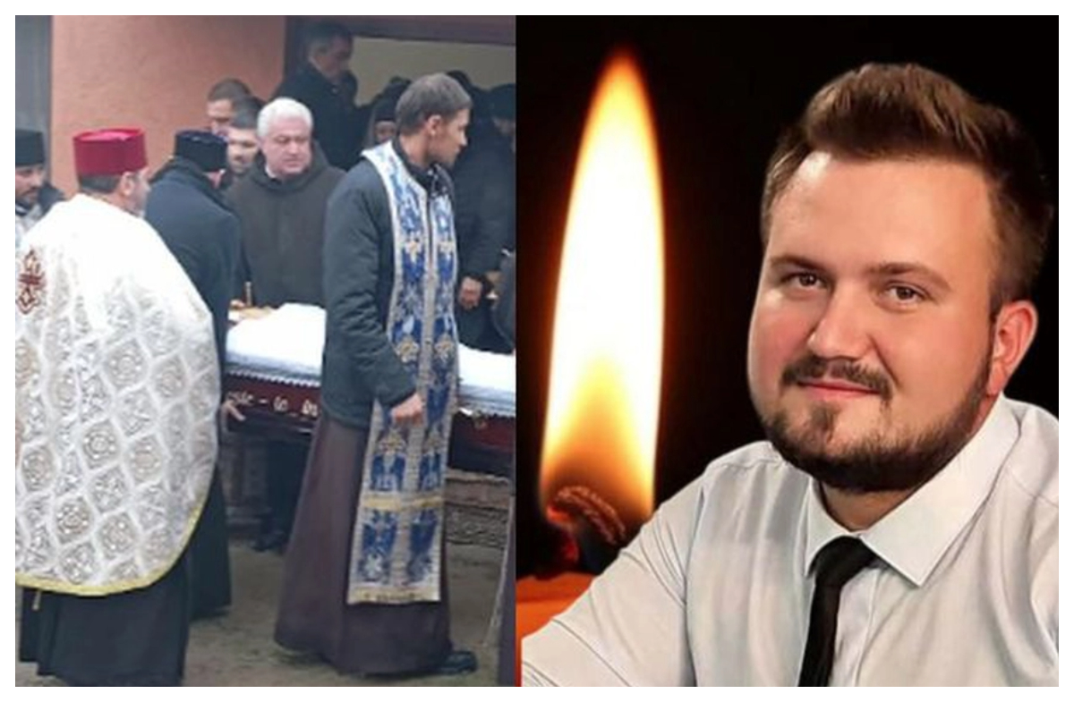 Părintele Constantin Nicolae Mîndruţă ne-a părăsit la numai 30 de ani. A murit la o zi după bunicul său, durere mare