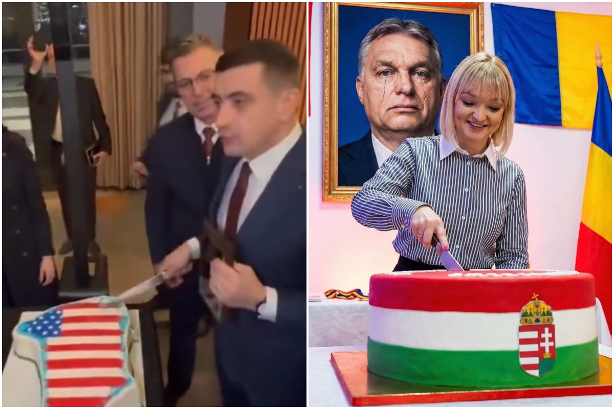 Lidia Vadim Tudor calcă pe urmele lui George Simion și recreează „episodul tortului”. Fiica tribunului apare într-o poză creată cu AI în care taie un tort glazurat în steagul Ungariei