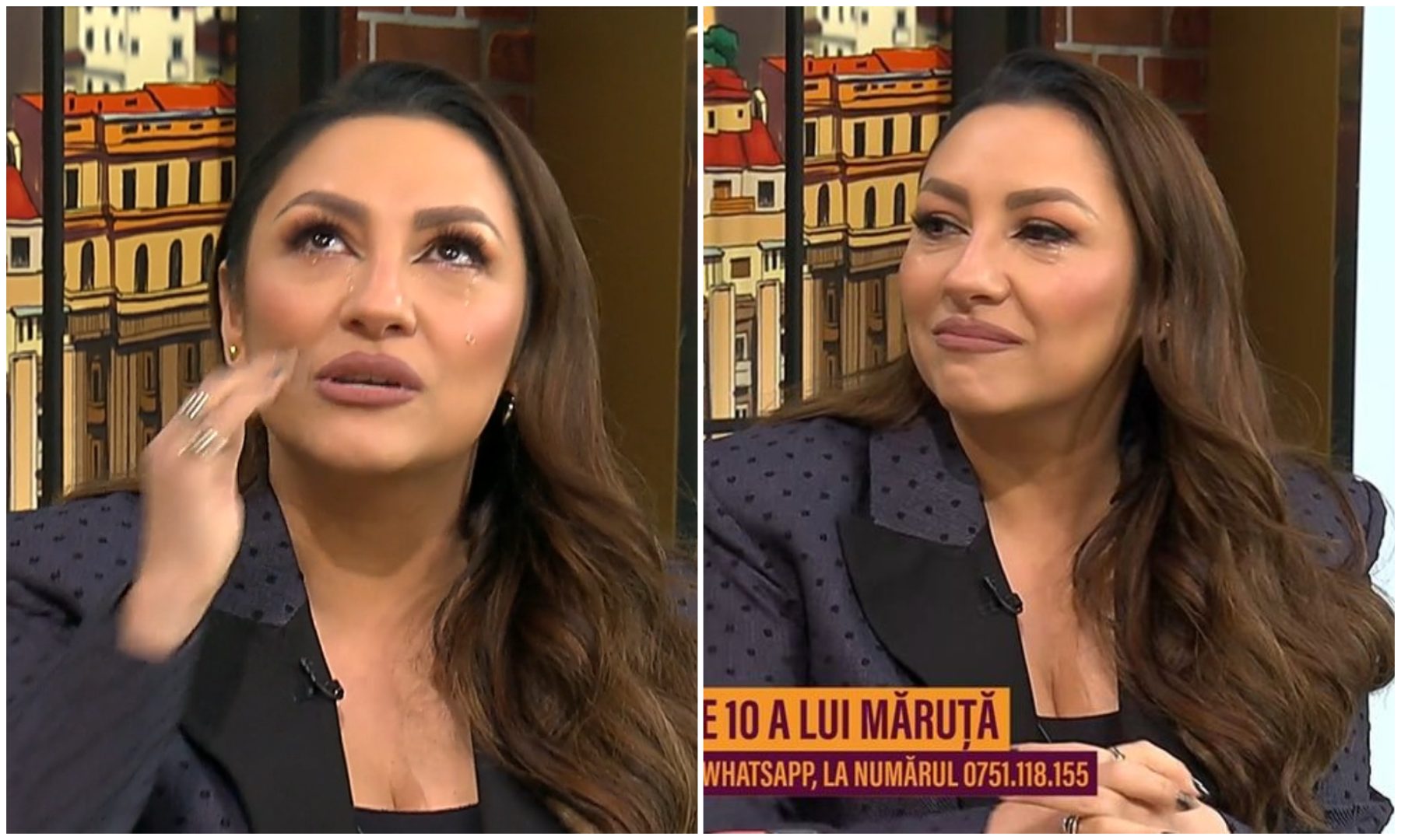 Andra a izbucnit în plâns la emisiunea lui Cătălin Măruță: „Ați devenit o a doua familie pentru noi. M-au copleștit toate emoțiile”