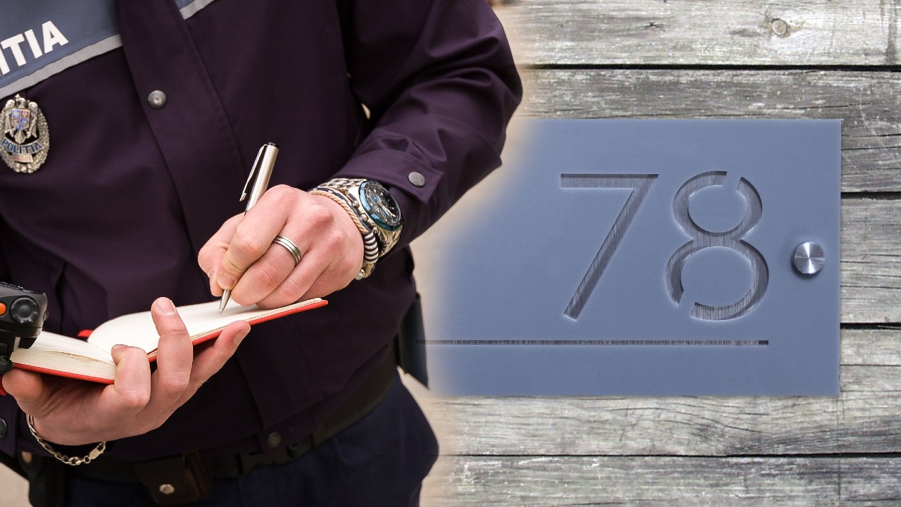 Orașul din România în care se dau amenzi consistente localnicilor care nu au afișat vizibil numărul casei