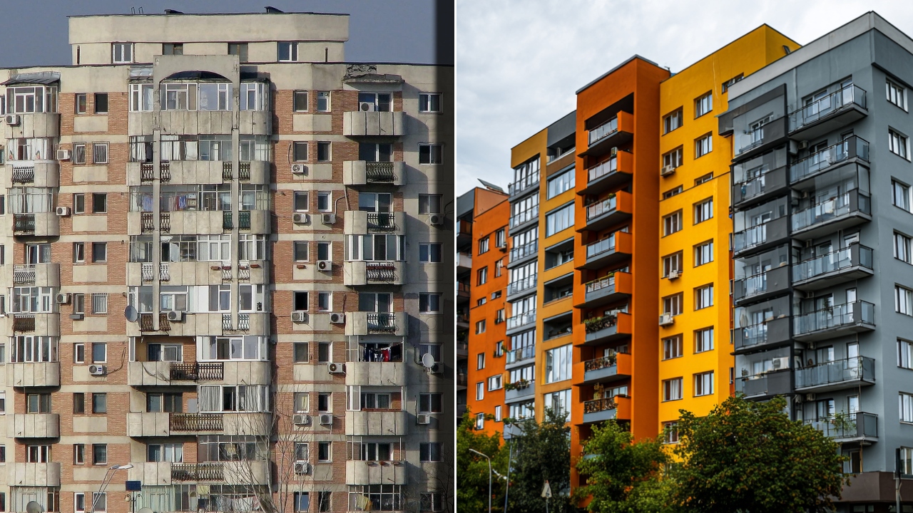 Ce prețuri au apartamentele din blocurile din 1970, comparativ cu cele noi. Românii, șocați de diferența uriașă