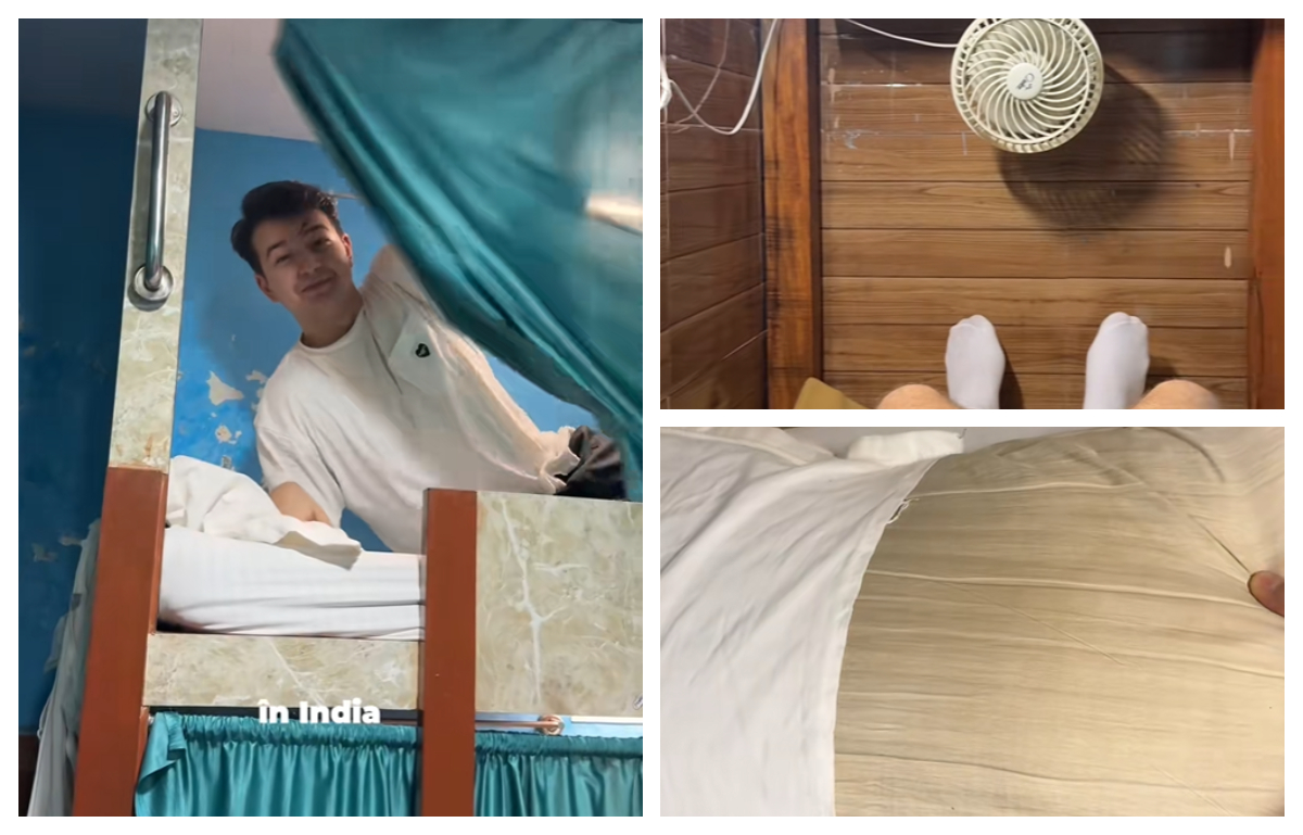 Cum arată o cameră de hotel din India pentru care un român a plătit 15 lei pe noapte: ”Ce primești pe lângă păduchi”