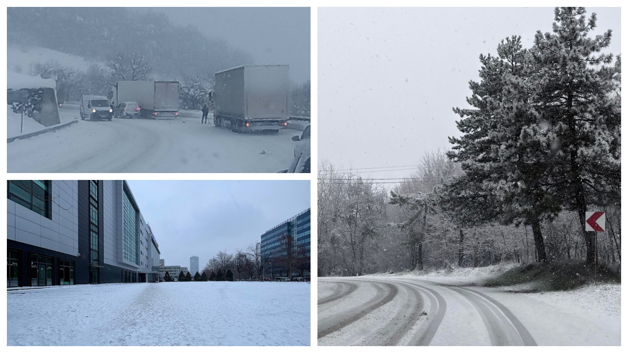 Ninsorile au revenit în România. Ninge de la prima oră și în București. Prognoza meteo ANM actualizată până în 16 februarie