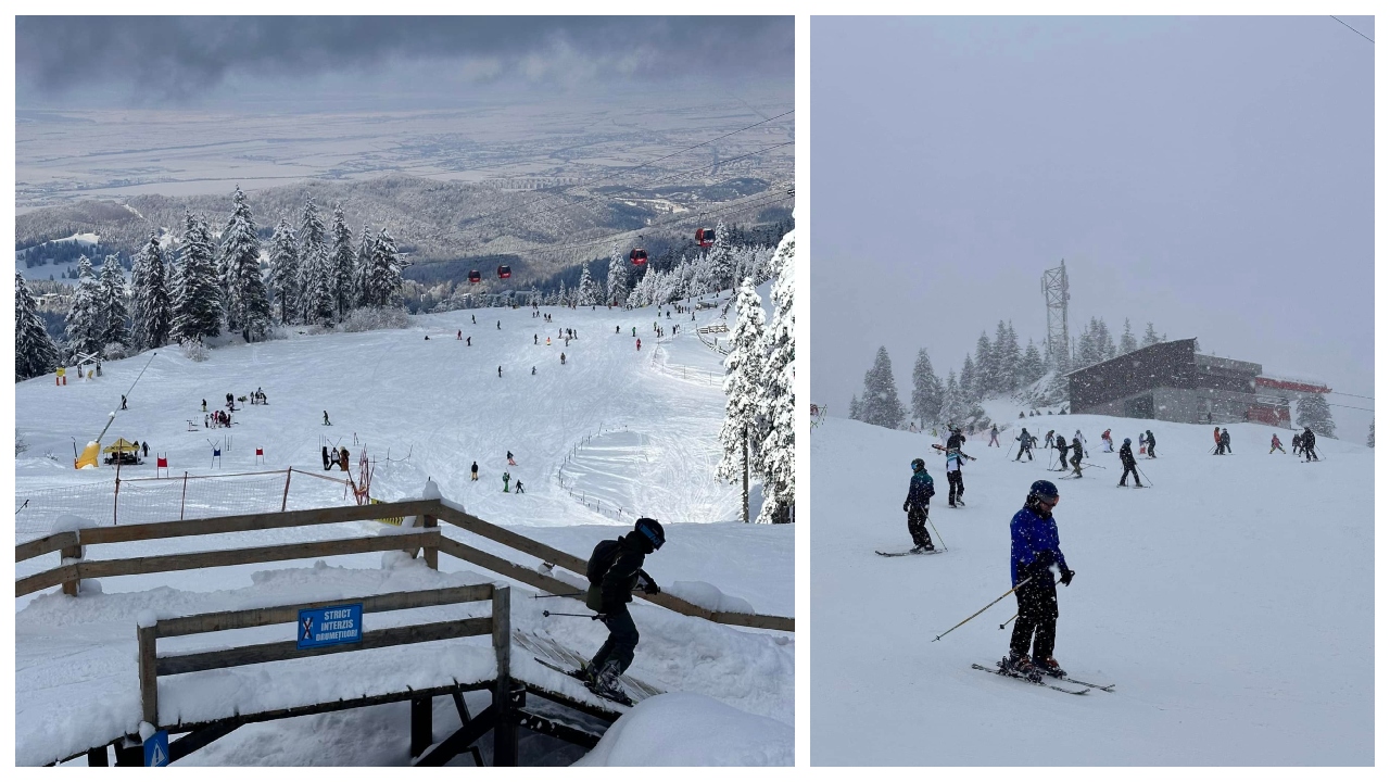 Poiana Braşov a fost luată cu asalt de turişti la început de 2026 deși prețurile au crescut față de anul trecut