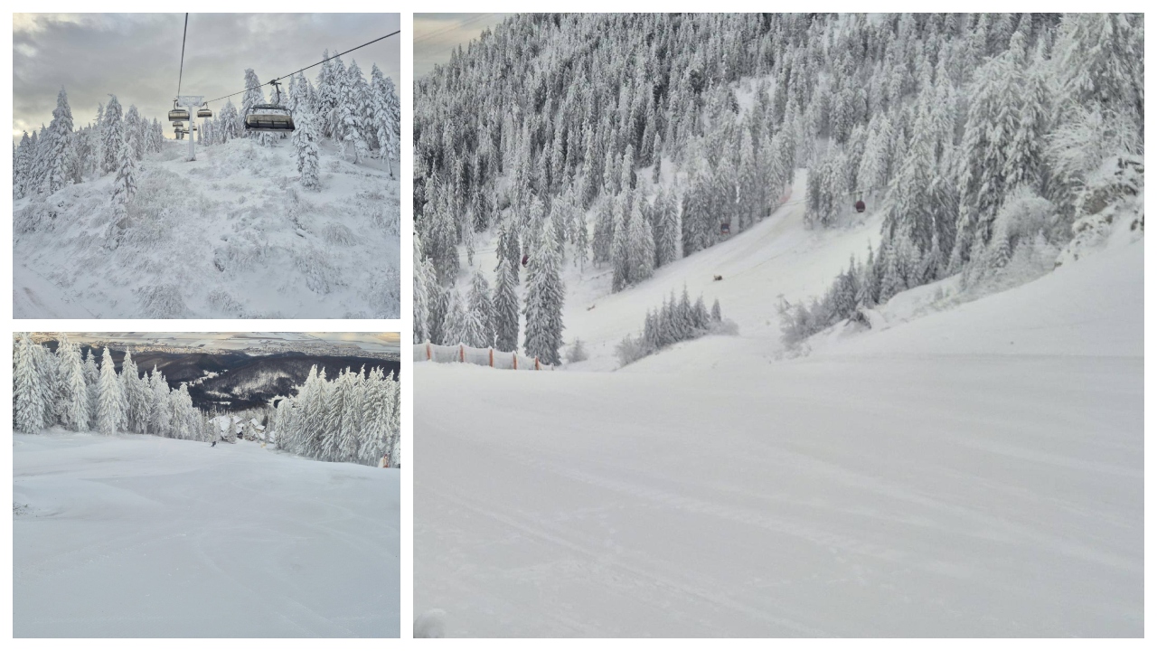 S-a deschis sezonul de schi în Poiana Braşov. Ce pârtii sunt funcționale și cum circulă transportul pe cablu