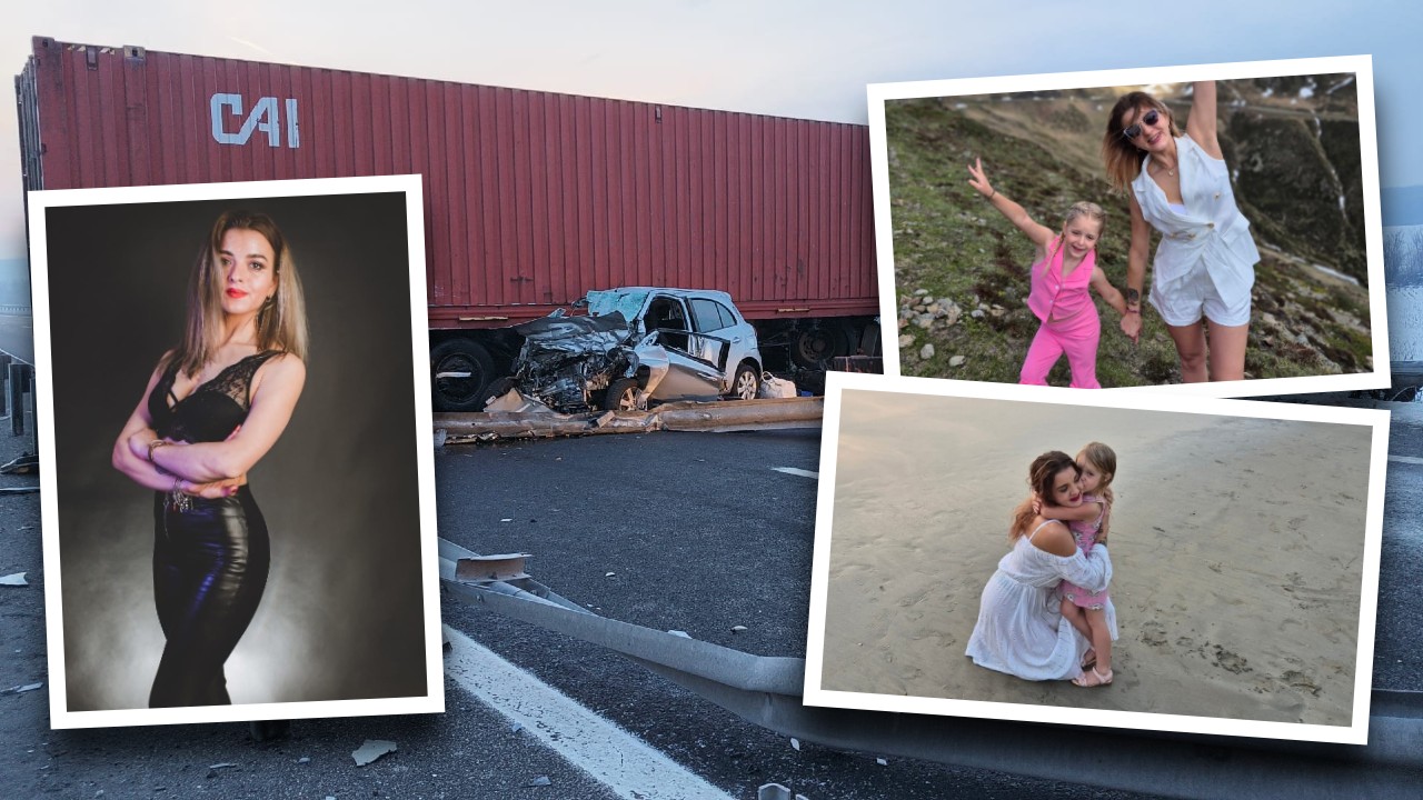 Corina și fetița ei de cinci ani au murit într-un teribil accident rutier petrecut pe A1. Tânăra mămică a crescut într-un centru de plasament și muncea în Italia pentru un trai mai bun