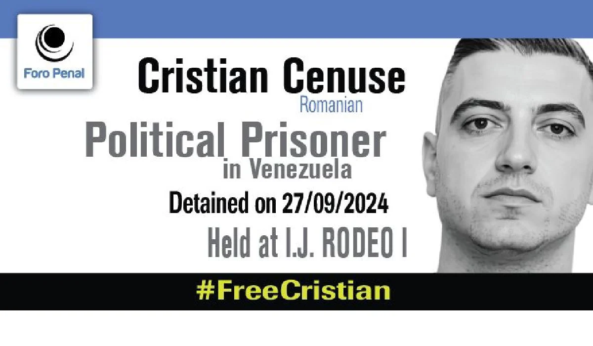 Cetățean român, fost deținut politic, eliberat dintr-o închisoare din Venezuela. Ministerul de Externe anunță unde se află românul și când va ajunge în țară