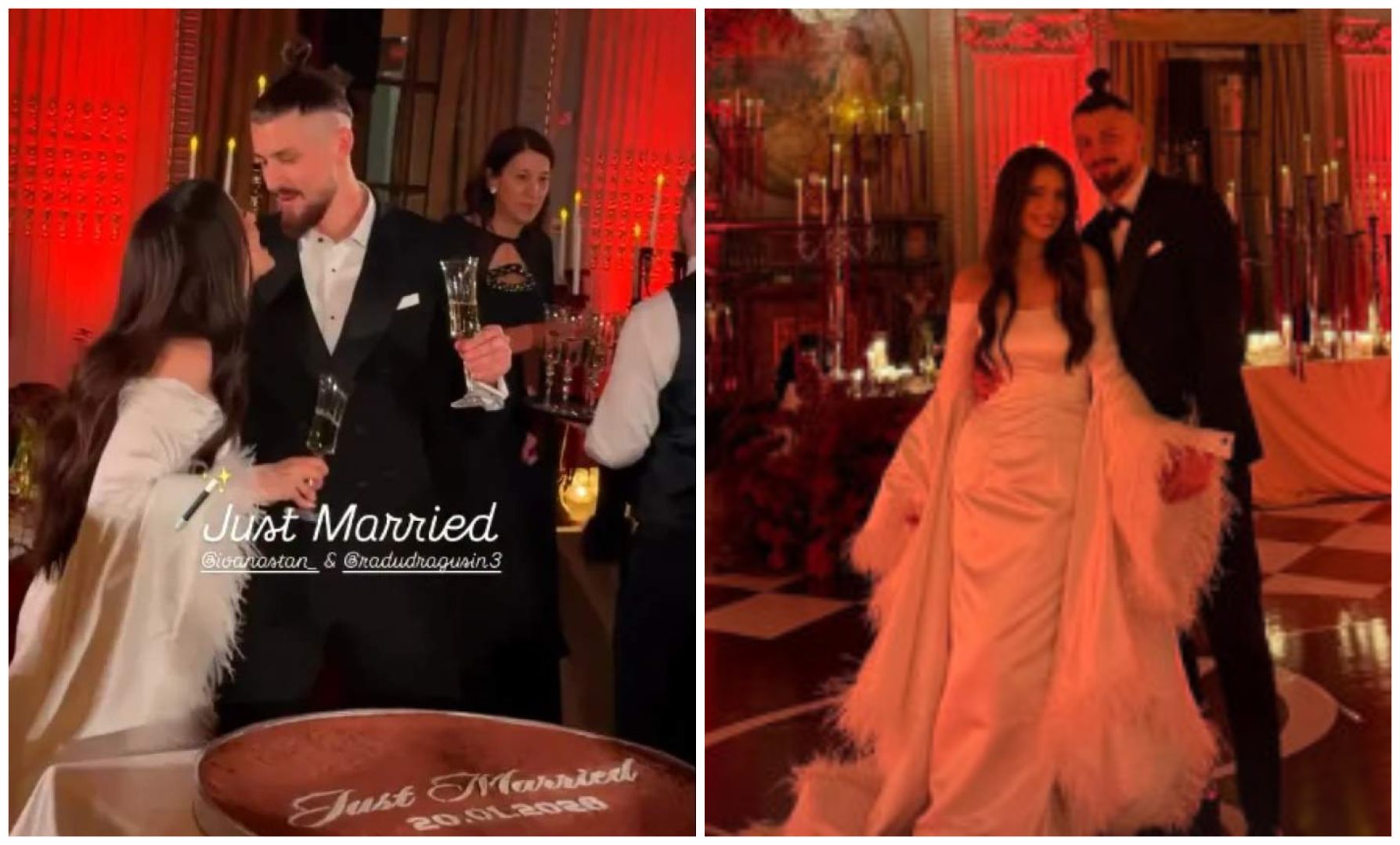 Cât a plătit soția lui Radu Drăgușin pe rochia de mireasă. Ioana a ales o ținută semnată de un designer celebru