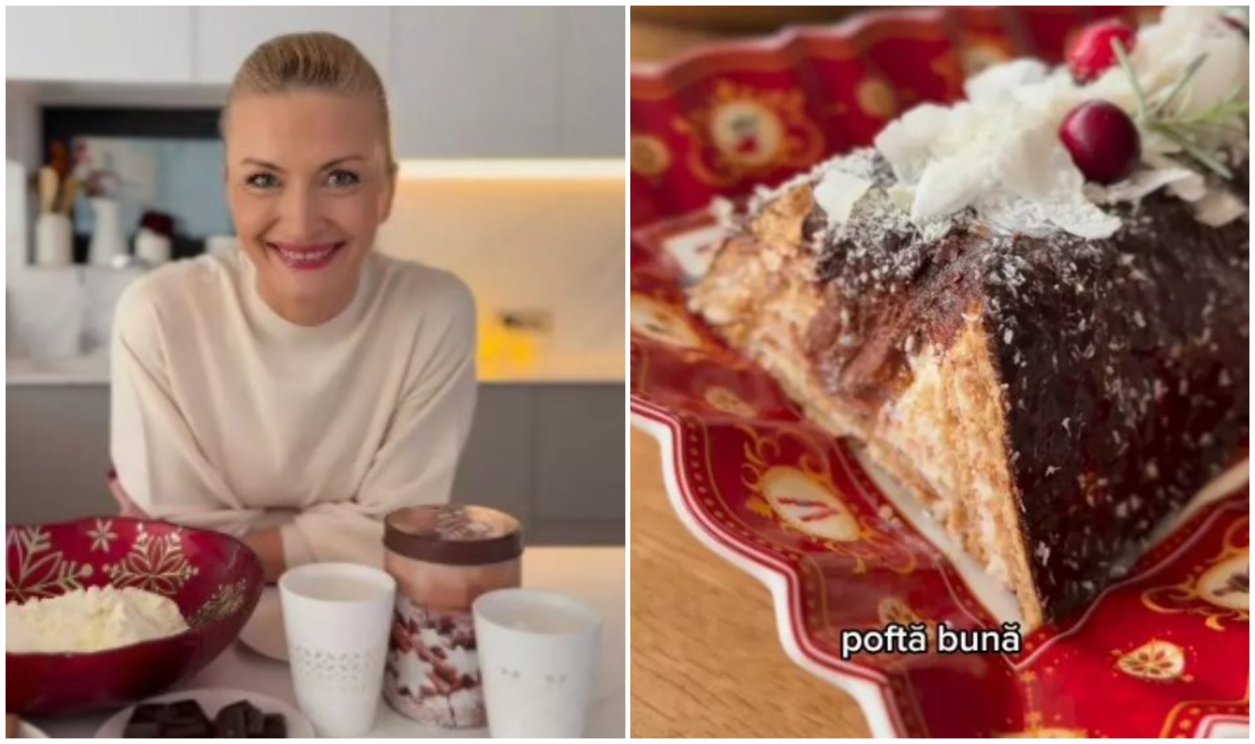 Elwira Petre a dezvăluit rețeta prăjiturii „Căsuța vrăjitoarei”: „O știu din copilărie. Este un desert rapid și ușor de făcut”