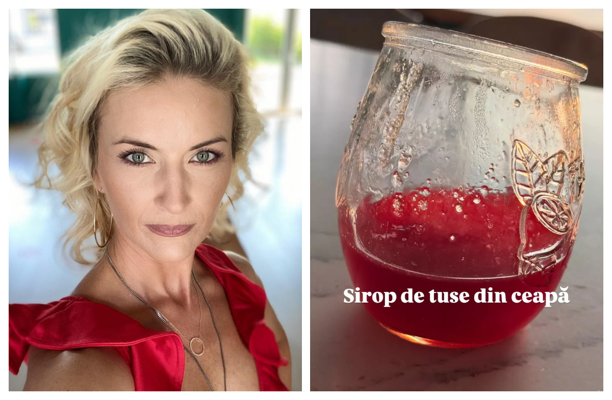 Elwira Petre, siropul de ceapă roşie care ţine orice viroză departe. Se prepară în 30 de minute