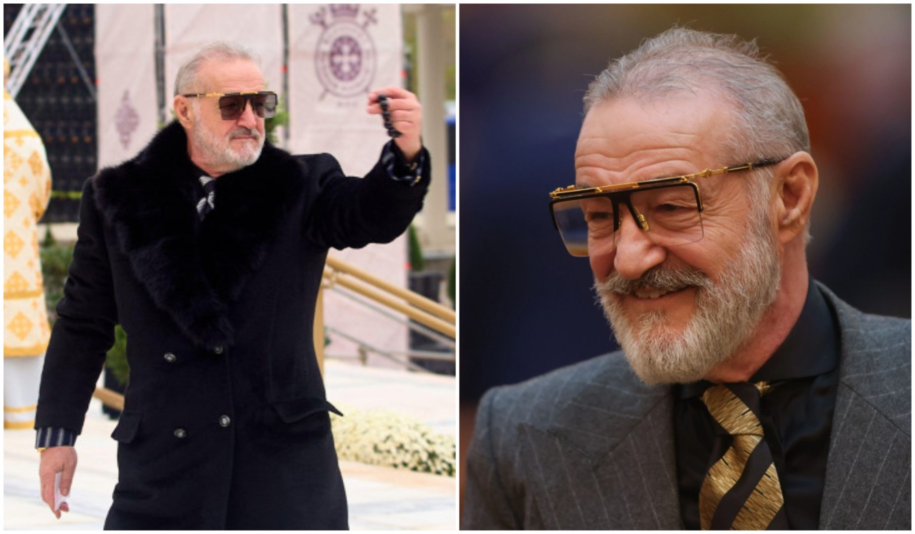 Unde a făcut Gigi Becali Revelionul. Mâncarea pe care a cerut-o la primele ore din 2026