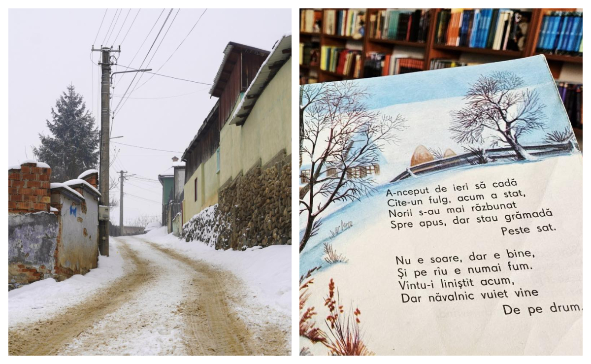 Unde se află strada din poezia ”Iarna pe uliță”: ”Aici veneau copiii la săniuș, iar Coșbuc a imortalizat scena”