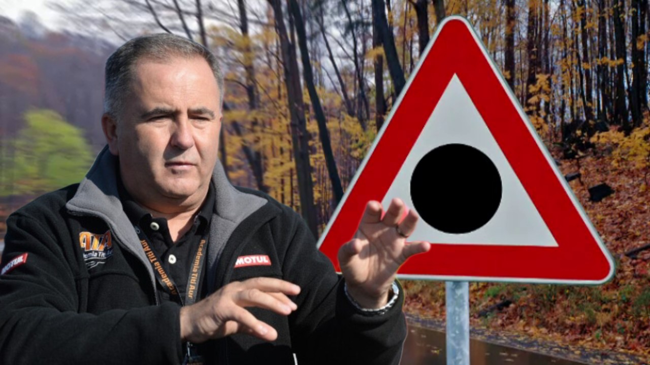 Ce semnificație are indicatorul rutier cu un punct negru. Titi Aur trage un semnal de alarmă: „Șoferul trebuie să conștientizeze că i se poate întâmpla și lui”