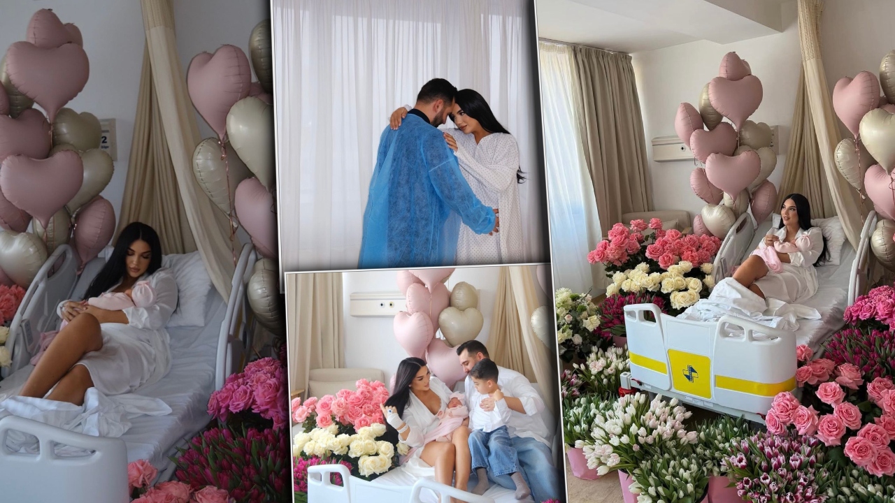 Larisa Udilă a născut! Creatoarea de conținut a adus pe lume o fetiță perfect sănătoasă