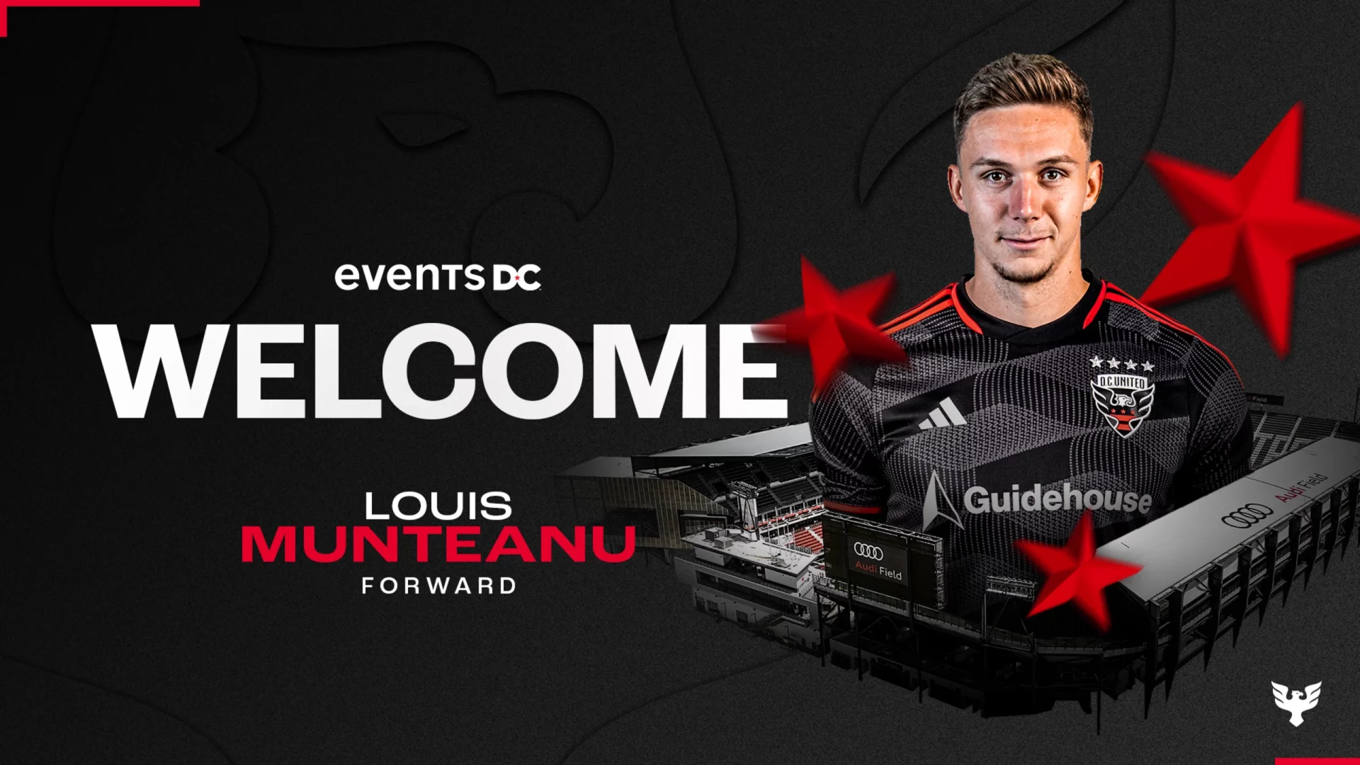 Louis Munteanu, prezentat oficial de DC United. Americanii au dezvăluit adevărata sumă de transfer: „Record!”