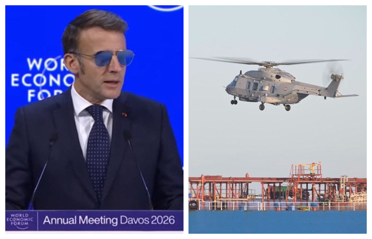 Breaking News Macron anunță interceptarea unui petrolier rusesc în Mediterană: „pavilion fals”