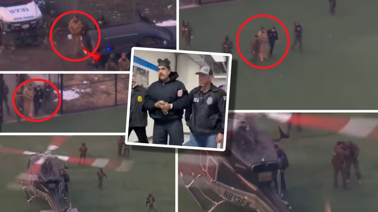 Nicolas Maduro, scos din închisoare încătușat, sub pază maximă. Moment tensionat lângă elicopterul blindat / Începe procesul care poate schimba istoria Americii Latine