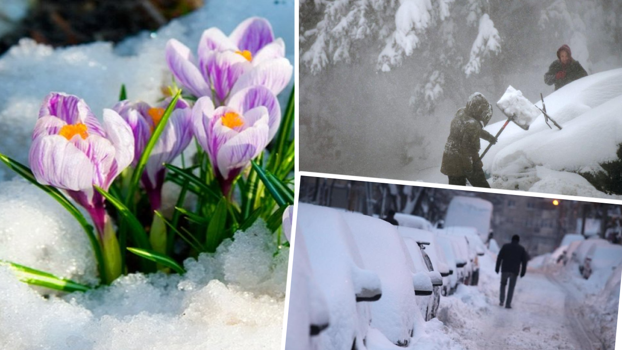 Prognoza meteo. Două zile de primăvară înaintea unui nou weekend siberian, cu ger şi ninsori. Oana Păduraru are prognoza pe o săptămână