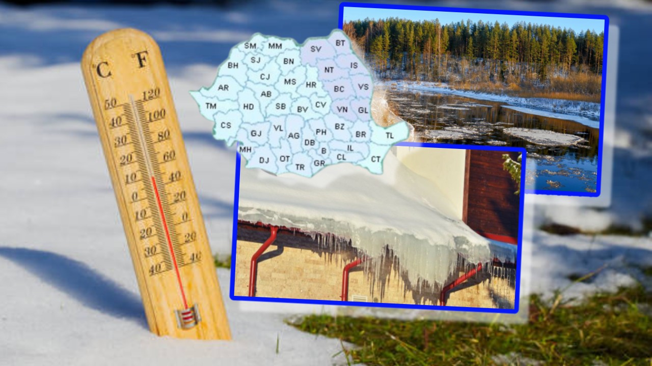 Prognoza meteo 26 ianuarie 2026. Se încălzește în prima zi din săptămână. Maxima în București, de 12 grade