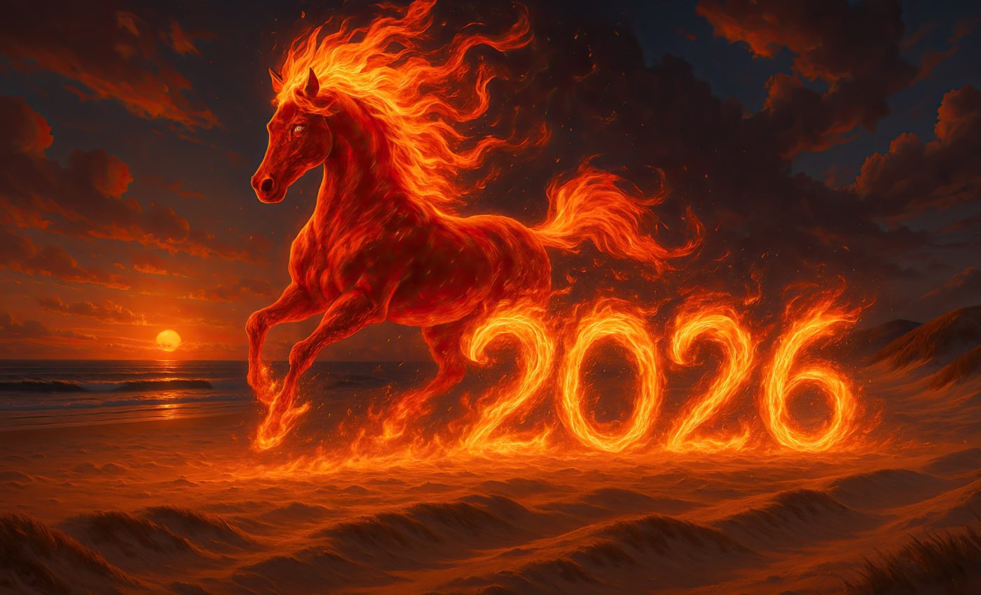 Anul nou chinezesc 2026 începe cu o eclipsă solară ”inel de foc”. Din 17 februarie 2026, decizii radicale și schimbări explozive, în Anul Calului de Foc Yang