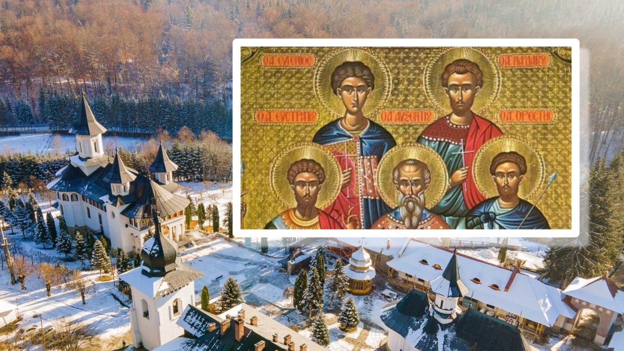 Calendar ortodox 22 februarie 2026: Aflarea moaștelor sfinților mucenici din Evghenia și Moșii de Iarnă. Ce trebuie să dai de pomană pentru iertarea păcatelor