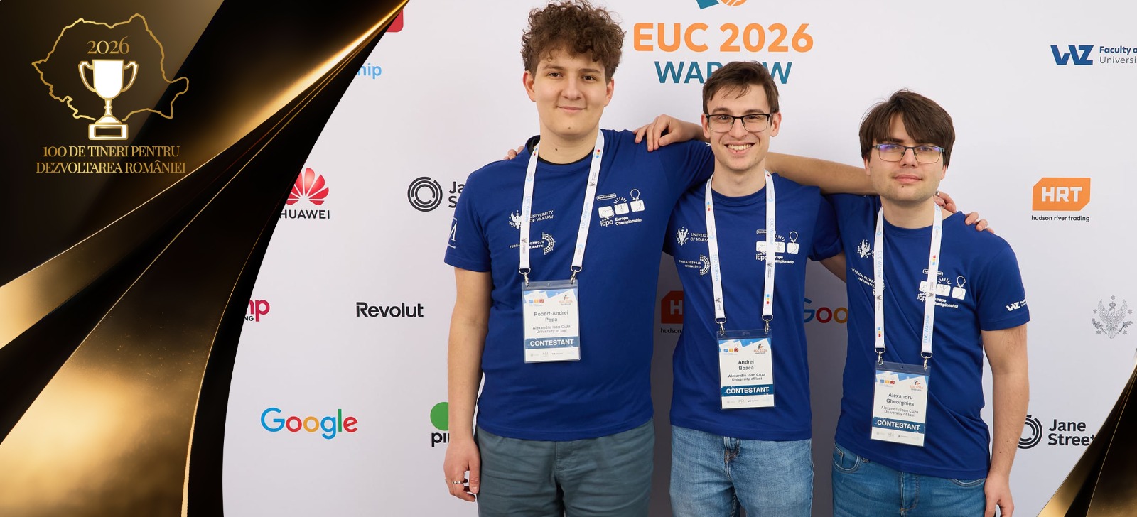 Premieră istorică în IT-ul românesc: trei studenți din Iaşi au câștigat aurul la campionatul european de programare