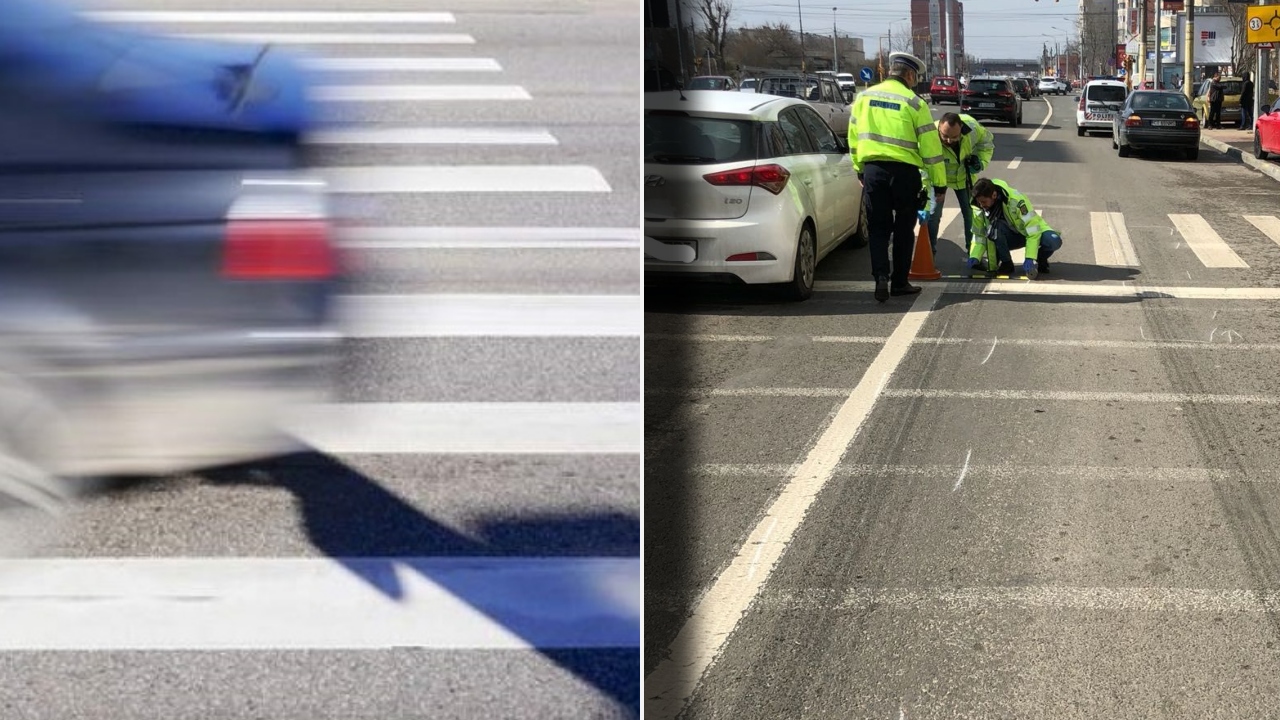 O femeie, ucisă pe o trecere de pietoni din județul Constanța. Echipajele de salvare nu au mai putut face nimic