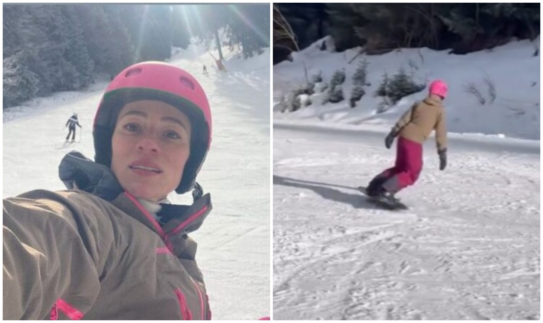 Soția principelui Nicolae a făcut show pe pârtie. Alina de România se dă cu placa de snowboard ca o profesionistă