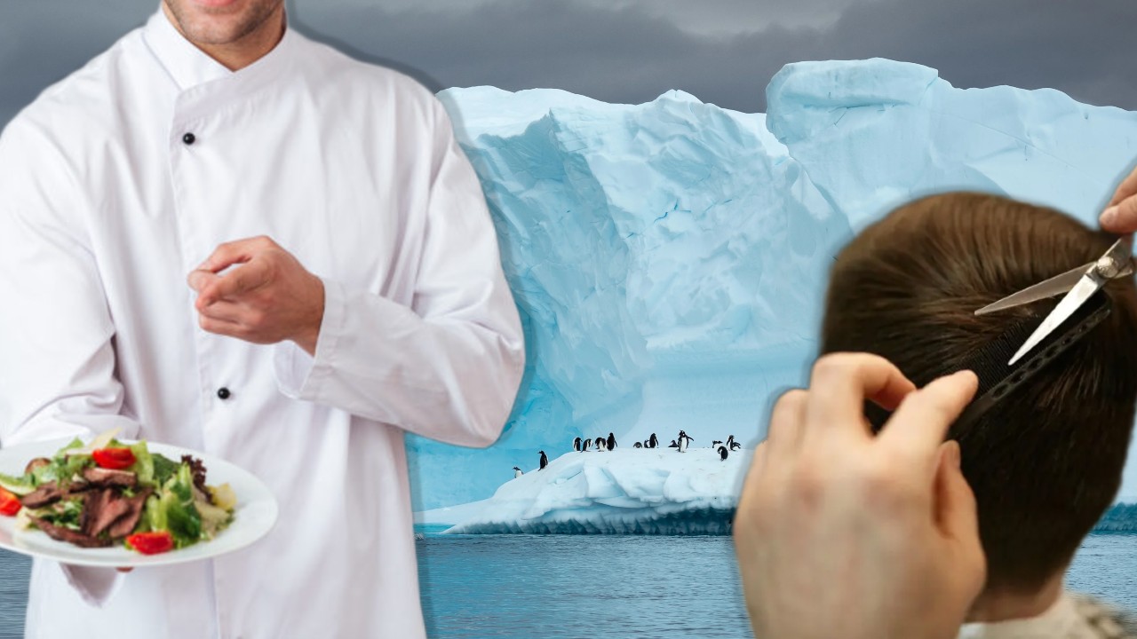 Salariu de peste 35.000 de euro pe an pentru persoanele dispuse să lucreze în Antarctica, la -40 de grade. Se caută frizeri, bucătari și electricieni