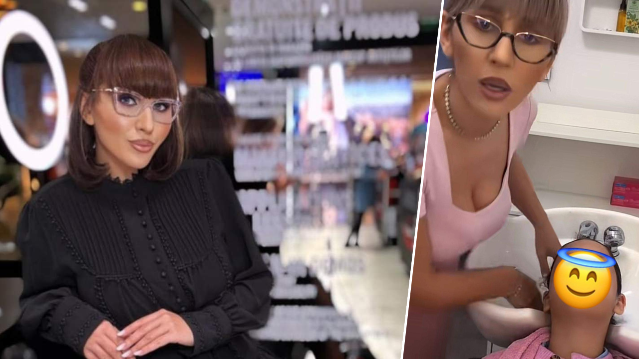 Dana Roba, lăsată fără replică de propria fiică! Make-up artista a vrut să-și pună fetița la punct, dar micuța i-a dat „șah mat”