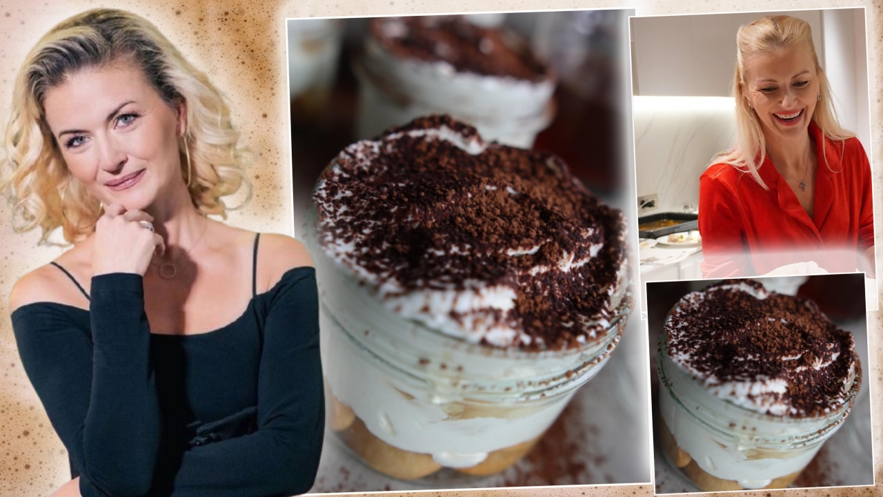 Elwira Petre dezvăluie rețeta de tiramisu pentru copii. Cu ce ingredient înlocuiește vedeta cafeaua din prăjitură
