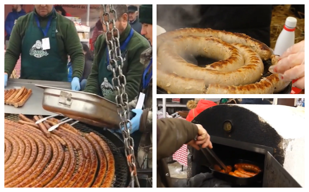 Ce a spus o australiancă după ce a gustat cârnați la un festival din Harghita. Zeci bucătari s-au întrecut în rețete inedite