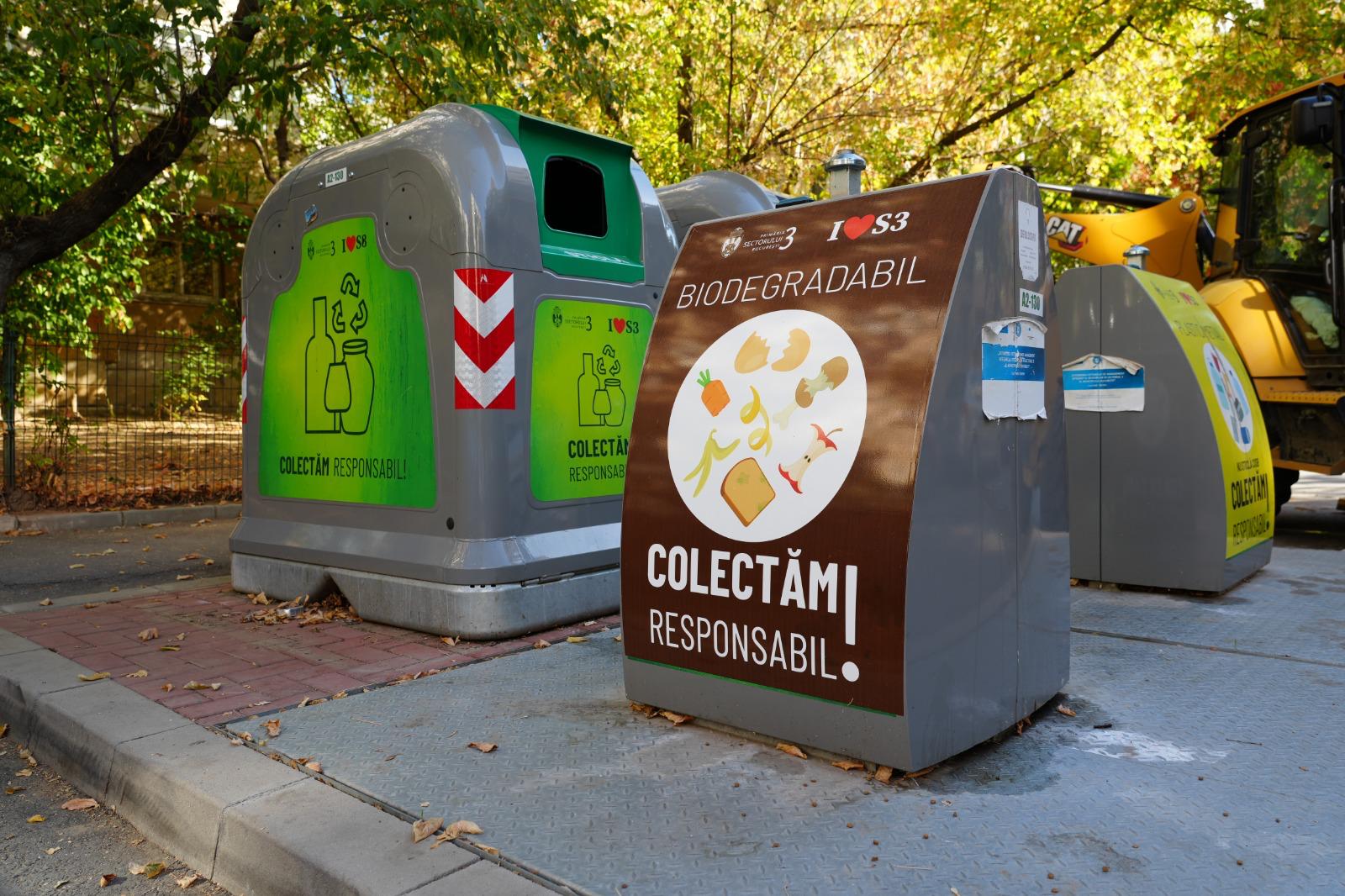 Sectorul 3, lider în colectarea selectivă: Creștere de aproape 4 ori a deșeurilor reciclabile colectate în doar șase luni