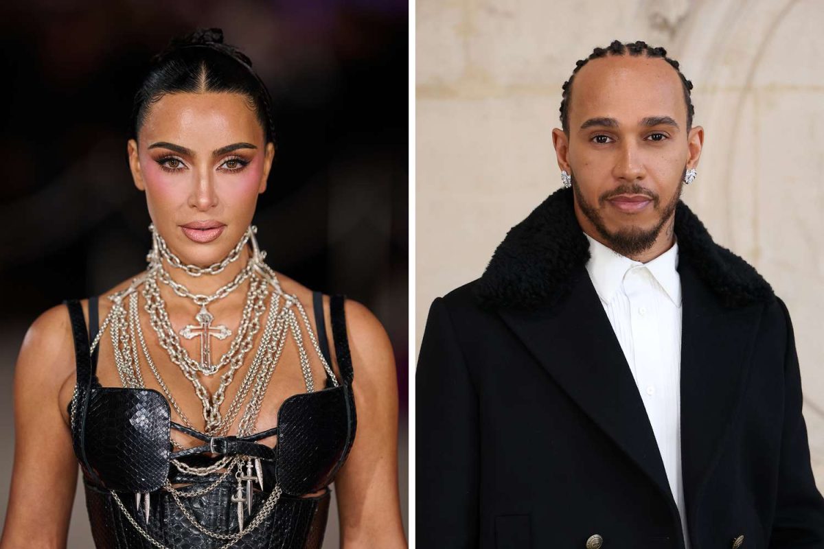 Primele imagini cu Kim Kardashian și Lewis Hamilton. Cum au apărut cei doi la Super Bowl