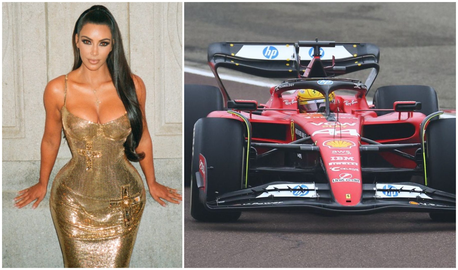 Bombă în showbiz! Kim Kardashian se iubește cu un star din Formula 1. Cei doi au petrecut un weekend romantic în Marea Britanie