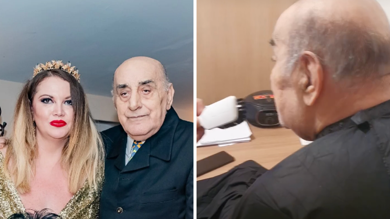 S-a tuns Viorel Lis! Oana nu îl lasă de izbeliște, așa că i-a adus frizer acasă. Momentul a fost plin de umor