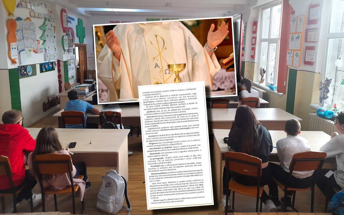 Lecție controversată în manualul de religie de clasa a VII-a. La capitolul care tratează „respectul față de trup și chemarea la curăție”, elevii învață despre adulter, incest, poligamie și concubinaj